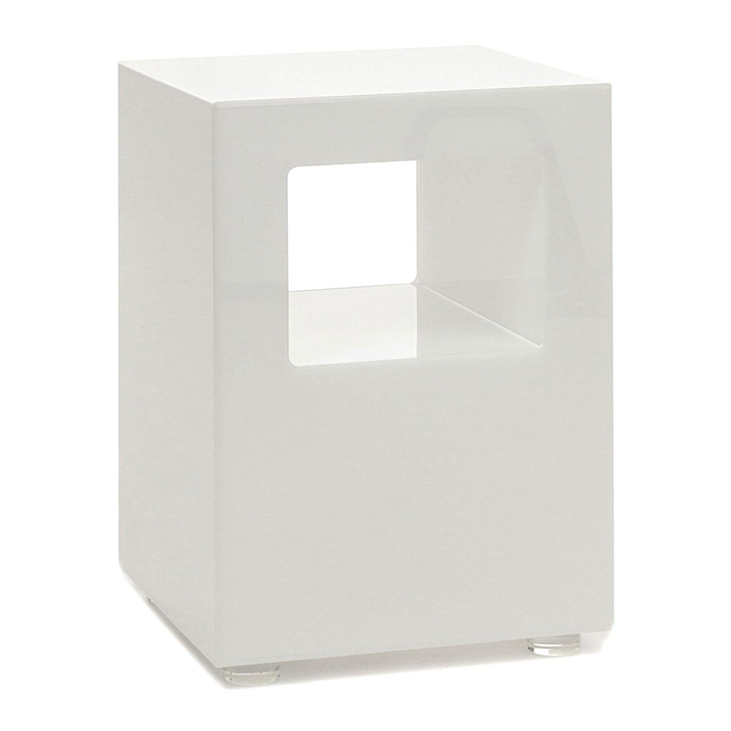 Tomasucci pouf / tavolino luminoso GALAXY WHITE