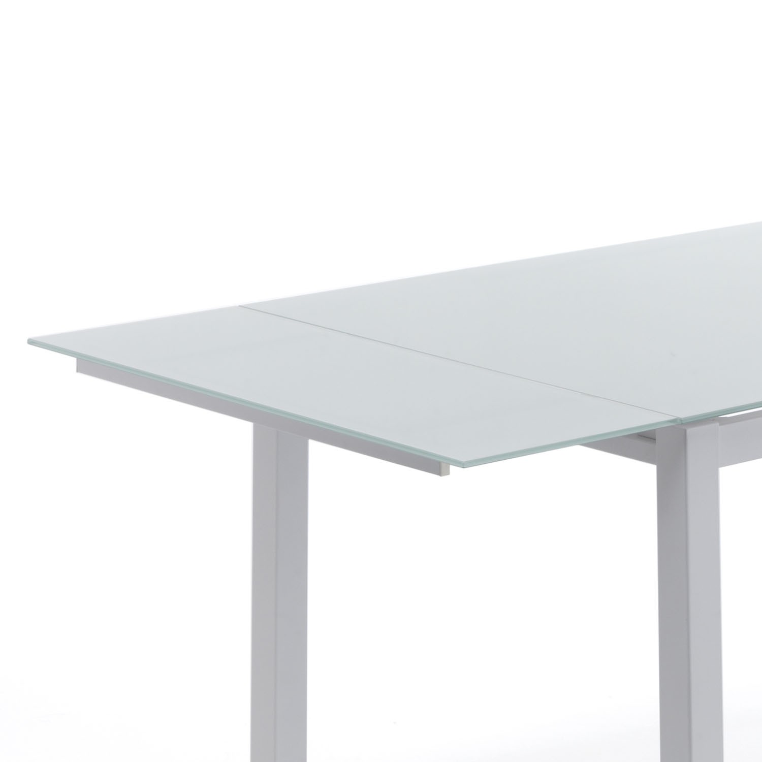Tomasucci tavolo allungabile NEW DAILY 140 - WHITE - struttura realizzata in metallo verniciato bianco opaco 