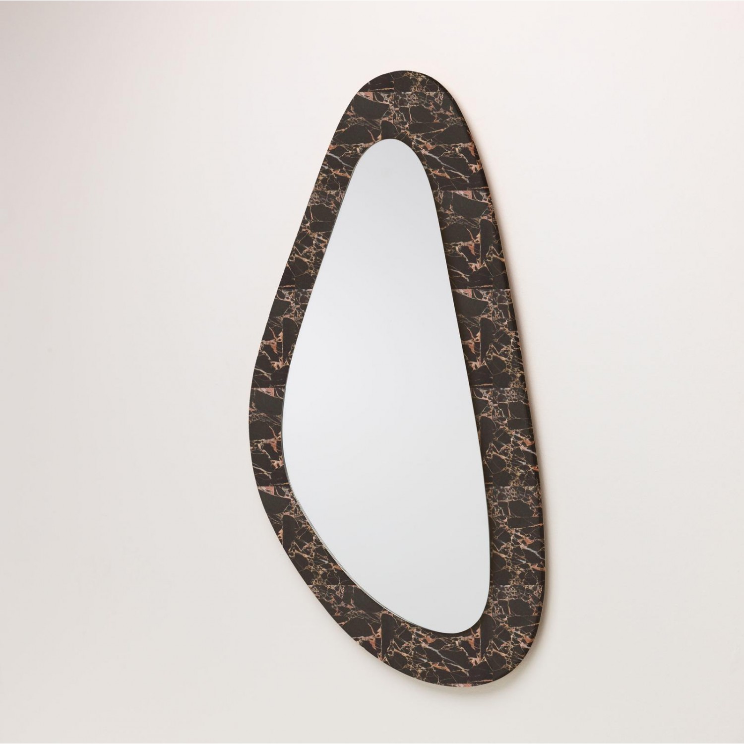 specchio da parete (66 x 113 cm) stones baka