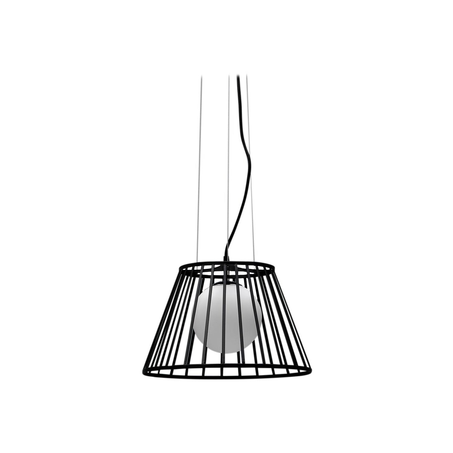 lampada a sospensione design twist cage