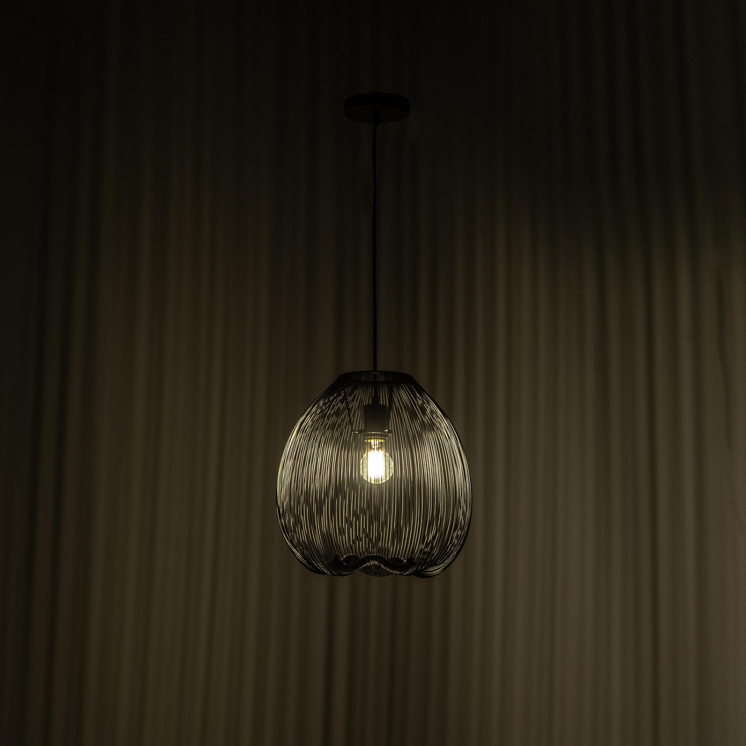 lampada a sospensione design twist jaula