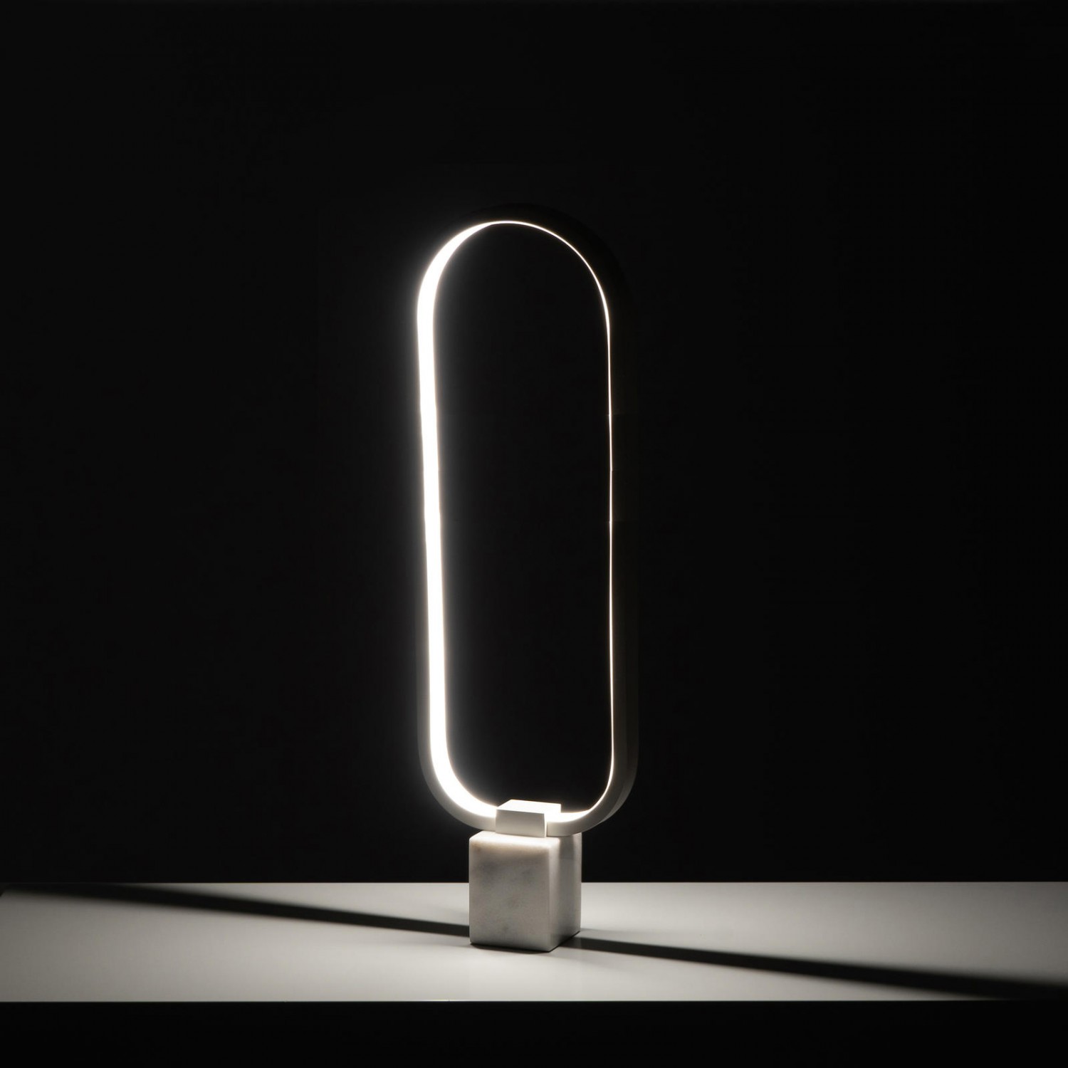 design twist lampada da tavolo led naos