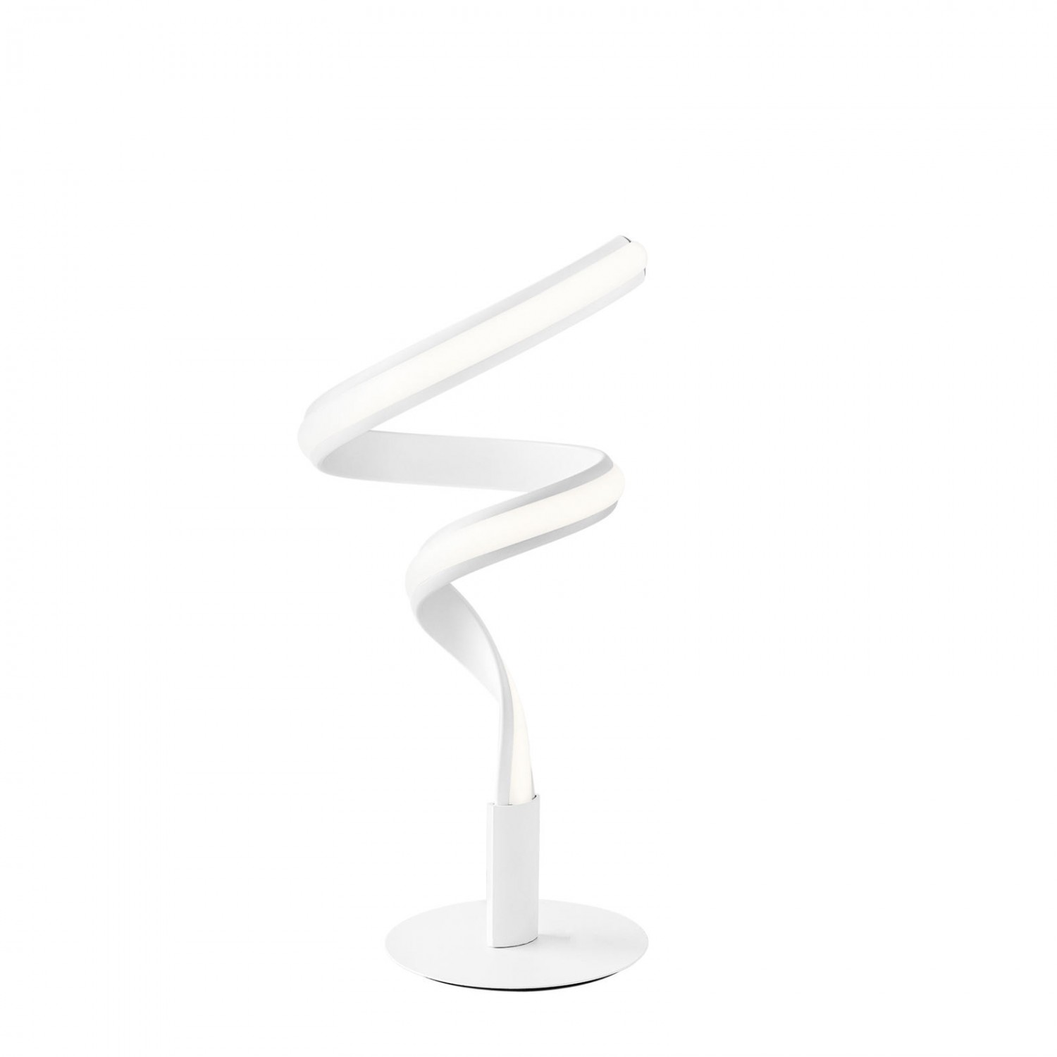 lampada da tavolo led design twist bellatrix